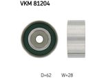 Skf Vkm 81204 Rullo Di Rinvio/Guida, Cinghia Dentata Oe 1350327010 Compatibile Con Avensis, Corolla, Previa, Rav 4