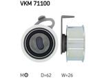 Skf Vkm 71100 - Oe 13505 64011 Puleggia Tenditore, Cinghia Di Distribuzione Per Avensis (T22), Carina E (T19), Corolla (E10), Corolla (E11), Picnic (XM1)