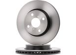 Trw DF4842 - Oe 43512 0D060 000 Disco Freno Per Yaris (P13), Yaris (P9)