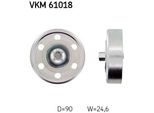 Skf Vkm 61018 - Oe 16603 27010 Puleggia Folle, Cinghia A V Per Avensis (T25), Avensis Verso (M2), Corolla (E12), Rav 4 Ii (A2), Previa (R3), Corolla Verso (E12)