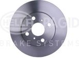 Hella 8DD 355 116-411 - Oe 4351274010 Disco Freno Per Iq (J1)