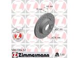 2X Disco Freno Zimmermann 500.2304.52 Per Skoda Felicia I Pickup (6UF 6U7)