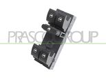 Prasco SK028WS04 - Oe 1ZD959858REH Interruttore Regolatore Finestrino, Anteriore Sinistro Per Fabia Ii (54), Octavia Ii (1Z), Roomster (5J)