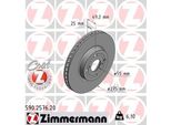 Zimmermann 590.2576.20 - Disco Freno Per Corolla (E11), Corolla (E12), Corolla Verso (E12)