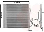 Van Wezel 29005010 - Oe A0013198V001 Condensatore Aria Condizionata Con Essiccatore Per Cabrio (450), City-Coupe (450), Crossblade (450), Fortwo Cabrio (450), Fortwo (450)
