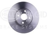 Hella 8DD 355 113-591 - Oe 435120D080 Disco Freno Per Yaris (P13), Yaris (P9)