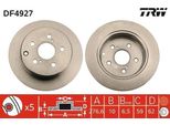 Trw DF4927 - Oe 42431 05050 Disco Freno Per Avensis (T25)
