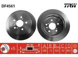 Trw DF4561 - Disco Freno Oe 42431 44030 Per Avensis Verso (M2), Previa (R3)