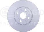 Hella 8DD 355 110-451 - Disco Freno Oe 4351202080 Per Corolla (E12)