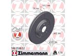Zimmermann 590.2598.52 - Disco Freno Per Avensis (T27), Verso (R2)