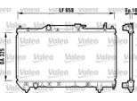 Valeo 732950 - Oe 16400 02270 Radiatore, Raffreddamento Motore Per Avensis (T22)