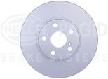 Hella 8DD 355 111-631 - Disco Freno Oe 4351205040 Per Avensis (T25)