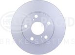 Hella 8DD 355 118-951 - Oe 4351202180 Disco Freno Per Auris (E15), Corolla (E15)