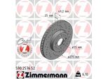 Zimmermann 590.2576.52 - Disco Freno Per Corolla (E11), Corolla (E12), Corolla Verso (E12)