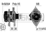 Era 210829A - Alternatore Oe 27060 0Q060 Per Yaris (P9)