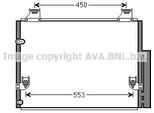 Prasco TO5563D - Oe 884600K010 Condensatore Aria Condizionata Con Essiccatore Per Hilux