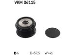 Skf Vkm 06115 - Puleggia Alternatore Oe 27415 0Y020 Per Auris (E15), Auris (E18), Corolla (E15), Urban Cruiser (P1), Yaris (P9)