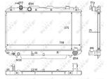 Nrf 58645 - Oe 1640028160 Radiatore, Raffreddamento Motore Per Rav 4 Ii (A2)