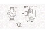 Magneti Marelli 063731965010 - Alternatore Per Avensis (T27), Corolla Verso (E12), Verso (R2), Avensis (T25)