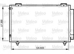 Valeo 817805 - Condensatore Aria Condizionata Oe 88450 02150 Per Corolla (E12), Corolla Verso (E12)