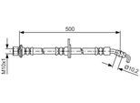 Bosch 1 987 481 614 - Tubo Freno Oe 90080 94164 Per Avensis (T22)