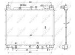 Nrf 53212 - Oe 1640021070 Radiatore, Raffreddamento Motore Per Yaris Verso (P2)