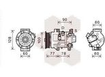 Van Wezel 5300K584 5SE12C Compressore Aria Condizionata Pag 46 R134A