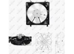 Nrf 47696 - Ventola Radiatore Oe 1636128020 Per Rav 4 Ii (A2)