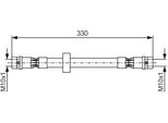 Bosch 1 987 476 410 - Tubo Freno Oe 535 611 701 Per Passat (35I)