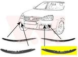 Van Wezel 5886481 - Copertura Oe 1K0853963, Paraurti Anteriore Sinistro Per Golf V (1K), Jetta Iii (1K2)