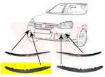 Van Wezel 5886482 - Oe 1K0853964 Fascia Paraurti Anteriore Destra Per Golf V (1K), Jetta Iii (1K2)