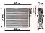 Van Wezel 59006110 - Oe 9171503 Scambiatore Di Calore, Riscaldatore Per S80 I (184), V70 Ii (285), S60 I (384), XC70 (295), XC90 I (275)