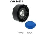 Skf Vkm 36230 - Puleggia Folle Oe 30637071, Cinghia A V Per S60 I (384), S80 I (184), V70 Ii (285), XC70 (295), XC90 I (275)