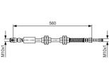 Bosch 1 987 481 664 - Oe 7H8 611 701 Tubo Freno Per T6, T5