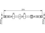 Bosch 1 987 481 539 - Oe 7D0 611 701 A Tubo Freno Per T4