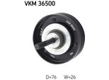 Skf Vkm 36500 - Puleggia Folle Oe 9207905, Cinghia A V Per S70 (874), S80 I (184), V70 I (875, 876)