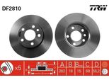 Trw DF2810 - Disco Freno Oe 701 615 301 G Per T4