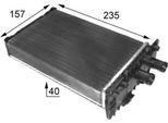 Mahle Ah 48 000S - Oe 701819032 Scambiatore Di Calore, Riscaldatore Per T4