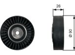Gates T36461 - Puleggia Folle Oe 076260938, Cinghia A V Per Crafter (2E), Crafter (2F)