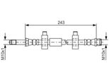 Bosch 1 987 476 320 - Oe 7H8 611 776 Tubo Freno Per T5
