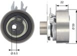 Gates T43070 - Oe 030109243C Puleggia Tenditore, Cinghia Di Distribuzione Per Polo (6N)