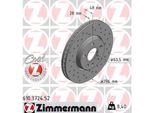 Zimmermann 610.3724.52 - Disco Freno Per S60 Iii (224), S90 Ii (234), V60 Ii (225, 227), V90 Ii (235, 236)