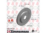 Zimmermann 610.3715.20 - Disco Freno Per S60 Ii (134), S80 Ii (124), V60 I (155, 157), V70 Iii (135), XC70 Ii (136)