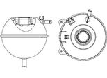 Mahle Crt 23 000S - Oe 701 121 407 B Vaso Di Espansione Per T4