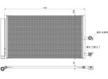 Nrf 350450 - Oe 31338308 Condensatore Aria Condizionata Con Essiccatore Per XC90 Ii (256)