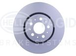 2X Hella 8DD 355 117-851 Disco Freno, Asse Anteriore