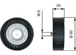 Gates T36367 - Oe LR003571 Puleggia Folle, Cinghia A V Per S60 Ii (134), S80 Ii (124), V60 I (155, 157), V70 Iii (135), XC60 (156), XC70 Ii (136), XC90 I (275)