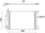 Mahle Ac 924 000S - Condensatore Aria Condizionata Oe 30665563 Per XC90 I (275)