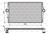 Valeo 818283 - Intercooler Oe 8671694 Per V70 Ii (285), S60 I (384), S80 I (184)