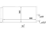 Mahle Ac 890 000S - Oe 31338308 Condensatore Aria Condizionata Con Essiccatore Per XC90 Ii (256)
